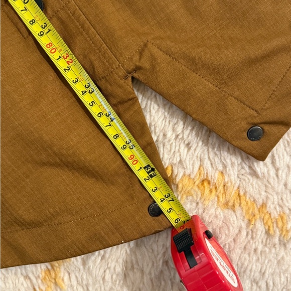 Scotch & Soda Brown Raincoat with Hood and Zipper - Picture 13 of 15